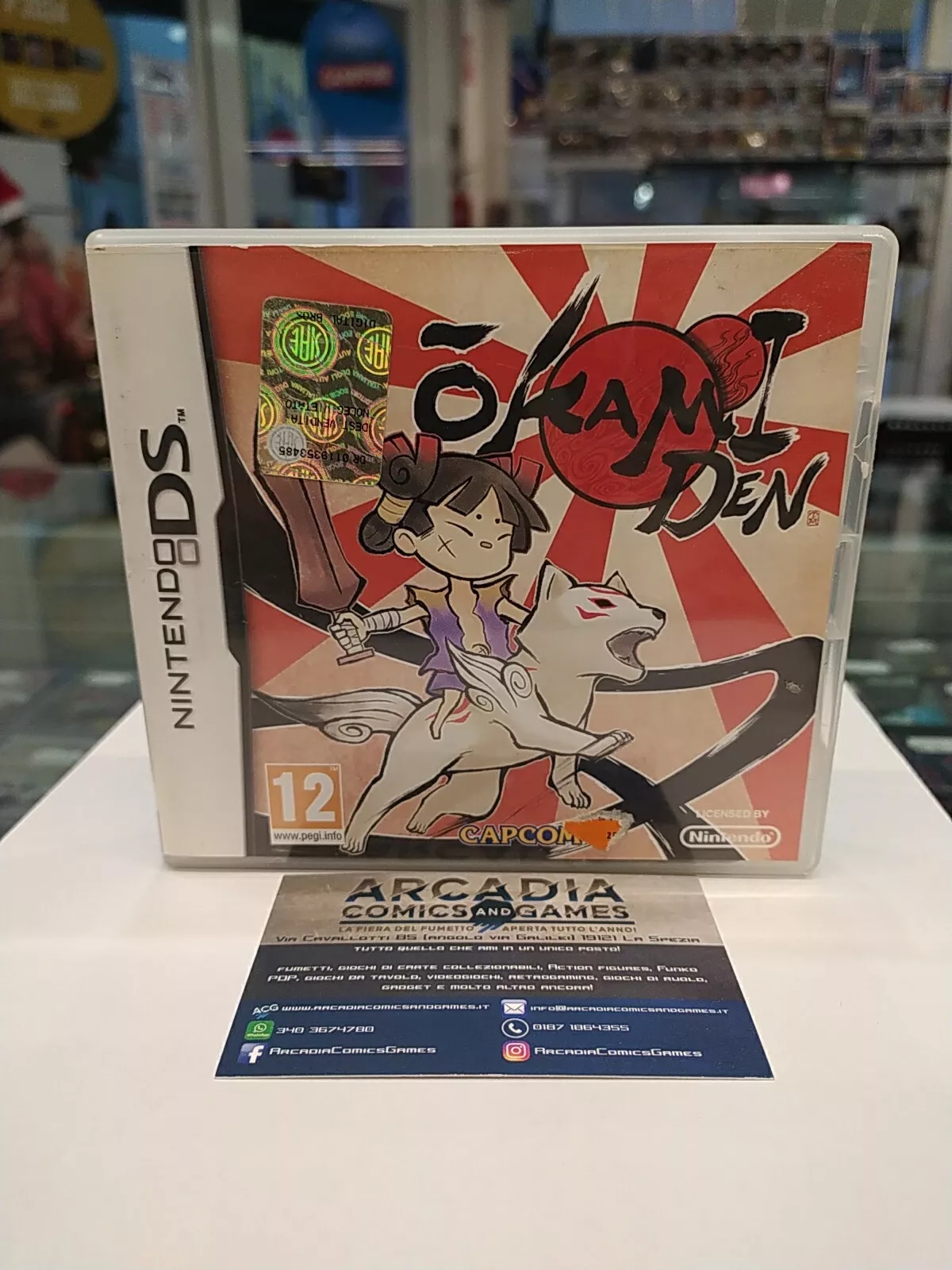 Okami Den Nintendo DS Ottime Condizioni.